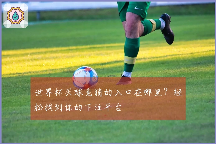 世界杯买球竞猜的入口在哪里？轻松找到你的下注平台